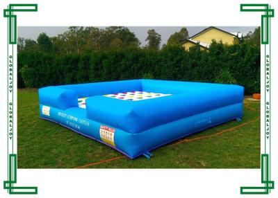 China Custom PVC Tarpaulin Large Inflatable Sport Game , Inflatable Twister Game for sale