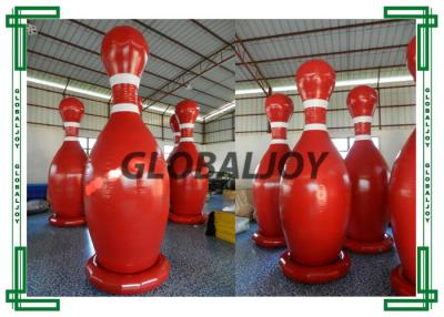 China Giant Advertising Inflatables , Iinflatable Human Bowling Ball Game for sale