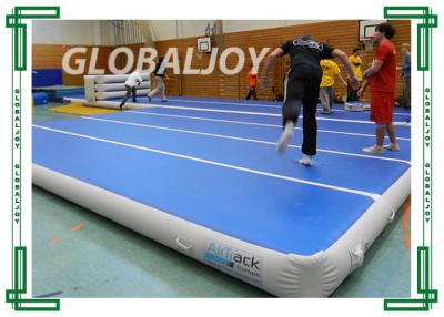 China Durable Inflatable Gym Equipment Air Tumbling Mat / Inflatable Air Track for sale