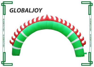 China Commercial PVC Round Inflatable Finish Arch / Outdoor Event Inflatable Arch for sale