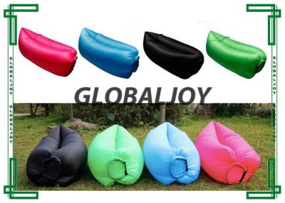 China Comfortable Lazy sofa Hangout Waterproof Nylon Fabric Air Bed Sleeping Bag for sale