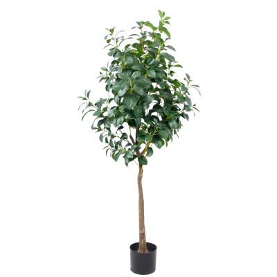 China High Quality Environmental Friendly Artificial Plant 170cm Green 15 Branch Watercress Bonsai Plant for sale