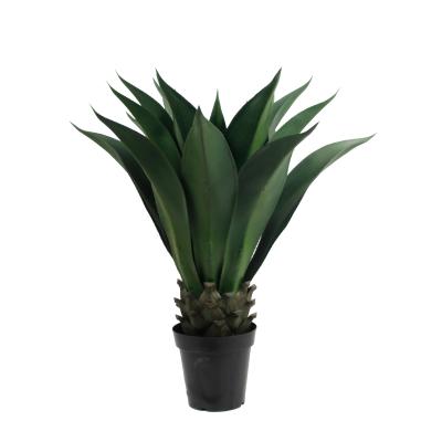 China Environmental Friendly Real Touch Artificial Plants 95cm 21 Leaves Crown Decorative Orchid For Home Outdoor for sale