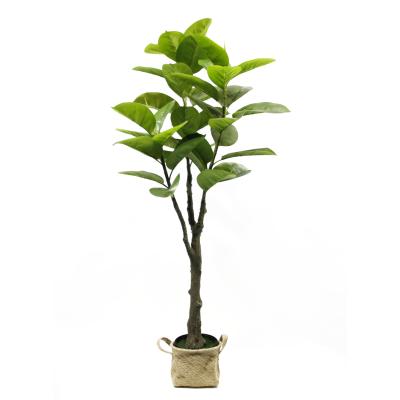 China 2020 New Environmentally Friendly Plant Oak 39Leaves 145CM Modern Artificial Bonsai Trees Plant Decorative For Landscape for sale