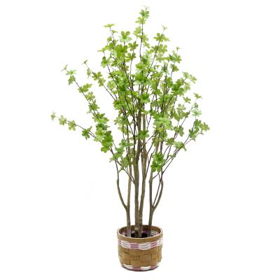 China New Design Environmental Friendly Artificial Bell Tree Enkianthus Quinqueflorus Bonsai Stand Real Touch For Home Outdoor Decoration for sale