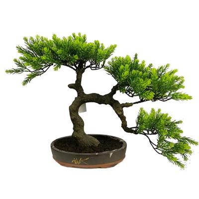 China High Quality Artificial Welcome Tree Pine Plant Real Touch Plants Decorative Bonsai Tree Environment Friendly For Indoor Outdoor for sale