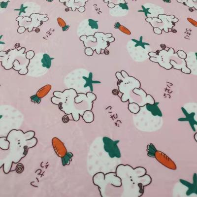 China Tear-Resistant Fabrics Suppliers Wholesale Supplies Breathable Flannel Double Sided Printed Fabric for sale