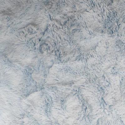 China Plain Color Tear-resistant Knitted Rabbit Fur Fabric Tear-resistant Knit Polyester PV Plush Fabric for sale