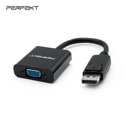 China LAPTOP PERFEKT DisplayPort to VGA Adapter for sale