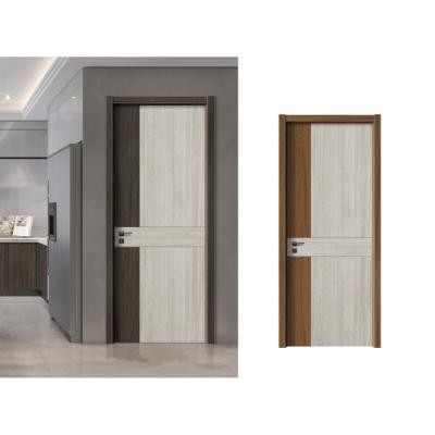 China 2021 Best Selling Customized Modern Interior Interior Color Doors High Productivity Luxury Interior Wood Door for sale