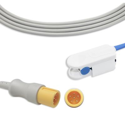 China CMS Contec Accessories Monitoring Clinic / Hospital New 6Pins SpO2 Series Sensor Cable for sale