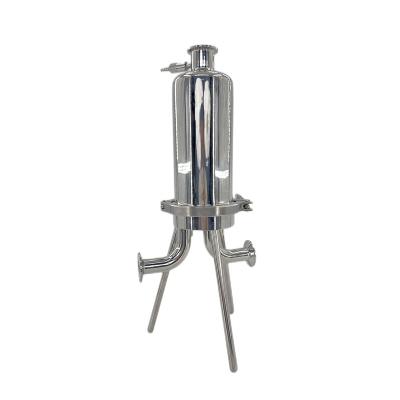 China Building Material Shops No Cracks Stainless Steel High-Precision Intelligent Liquid High-Precision SS316 Single-Cylinder Sanitary Filter for sale