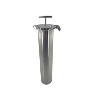 China Building Material Stores Maintained Stainless Steel Straight Sanitary Strainer 304 316L Pipe Strainer Inline Filter for sale