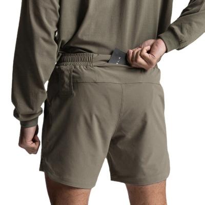 China Kleurrijke pullstring shorts mannen snel droog gym sport fitness joggen polyester shorts Te koop