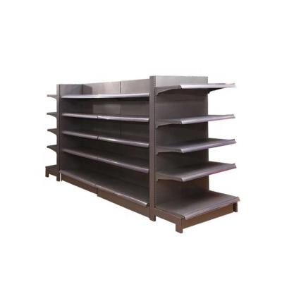 China Good Price Grocery Retail Display Stand Racks Gondola Shelving Double Sided Supermarket Shelf For Sale for sale