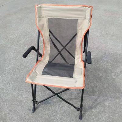 China Fishing chair luxury quality outdoor camping chair /aluminum tube frame outdoor folding camping chairs with cool for sale