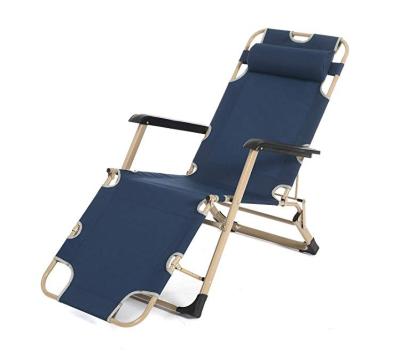 China Sun Sofa Patio Lounger Portable Folding Chairs With Recliner Adjustable Outdoor Sofa Chair With Headrest Support for sale