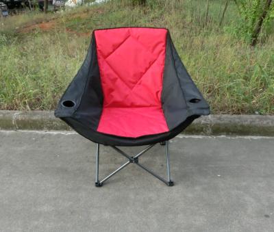 China Leisure Chair Large Size Saucer Folding Plate Chair 600D Polyester Sofa for sale