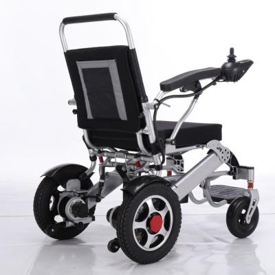 China Lightweight Whee Motor Wheelchair Lightweight Carry Electric Wheelchair Powerful Dual Folding Power Contract Mobility Aid for sale