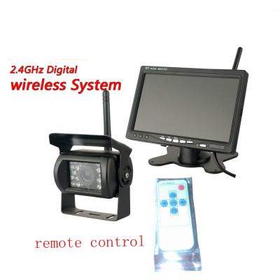 China 7 inch Digital Wireless Backup Cameras System  TFT LCD Monitor for sale