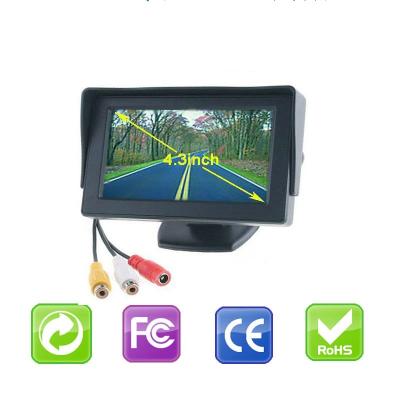 China Full color 4.3 inch Digital Car LCD monitor Reversing System for sale