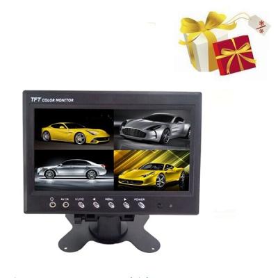 China Monitor 7 Zoll Viererkabel-Auto LCD-Monitor hoher Auflösung/Rearview zu verkaufen