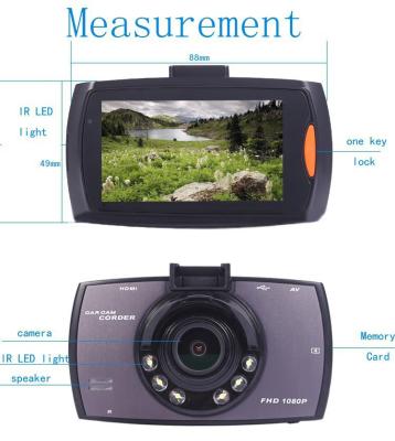 China Wide View Angle HD DVR Car Video Recorder PAL  /  NTSC System for sale