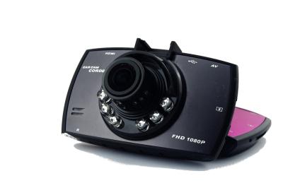 China 2.7'' 170 Degree Novatek 96220 1080p HD Car DVR With 6 LED Light for sale