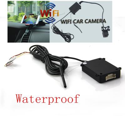 China Black Mini WiFi Backup Camera 170 Degree IP66 For Android System for sale