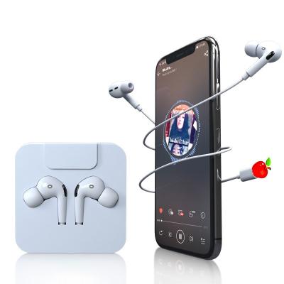 China Built-in high-quality In-ear MIC lighting APT-X wired flight control in-ear earphone. compatible with MFI IPHONE for sale