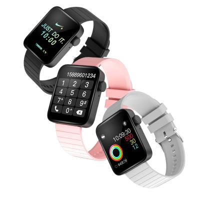 China Touch Screen Fitness IP68 Ultra Thin Waterproof Tracker Wristband Smart Watch For Sale for sale