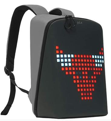 China With USB Sport Stylish Waterproof Laptop LED Smart Backpack With Power Bank Supply for sale