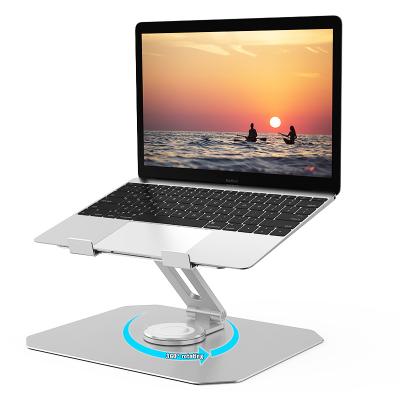 China (Size) Amazon Height 360 Adjustable Rotating Quality Aluminum Alloy Folding Laptop Stand Hot Selling Adjustable Stand for sale