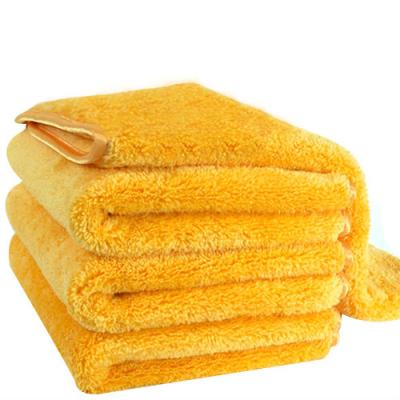 China Microfiber Plush Towel Plush Microfiber Cloth Wash Cloth Viable Polishing Cleaning Towel for sale