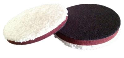 China Microfiber& Imported foam porcelain plush microfiber DA hot polishing pad, microfiber polishing pad for sale