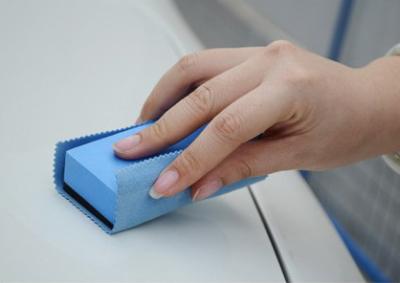 China Good Performance Quality Foam Car Detailing EVA Coating Applicator Pad for sale