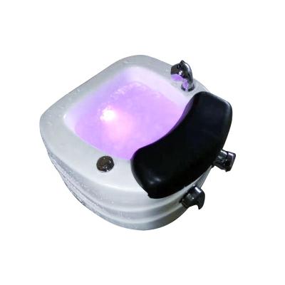 China Modern Luxury Factory Nail Salon Foot Bath Spa Tub Massager Portable Pedicure Basin Sink With Pedicure Basin On Sale for sale