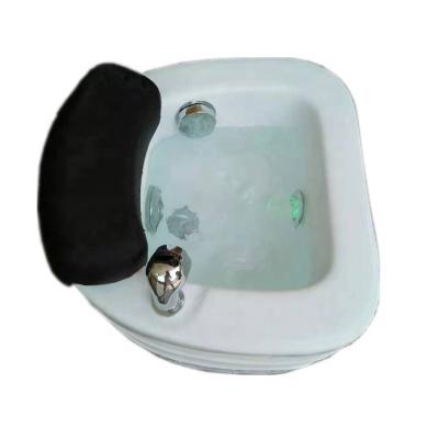 China Easy To Clean Morden Acrylic Foot Spa Pedicure Sink / Pedicure Jet Tub Pipeless Tub With Jets for sale