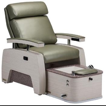 China Durable European Style Wooden Foot Bath Spa Massage Chair for sale