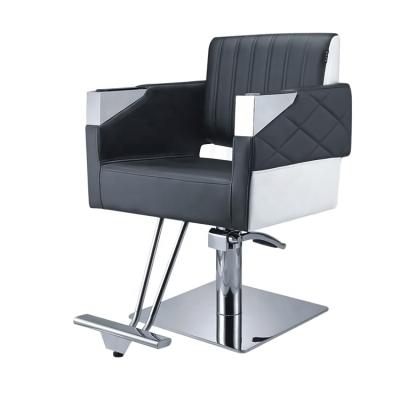 China Fashionable factory price cheap used portable reclining stool barber chair/salons styling equipment salon furniture for sale for sale