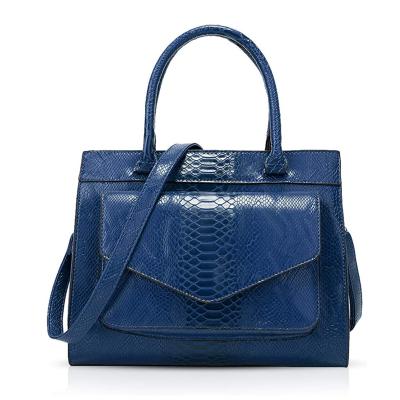 China 2020 New Design Fashion Luxury Elegant Design Handmade Leather Tote Bag Tote Handbags For Women for sale