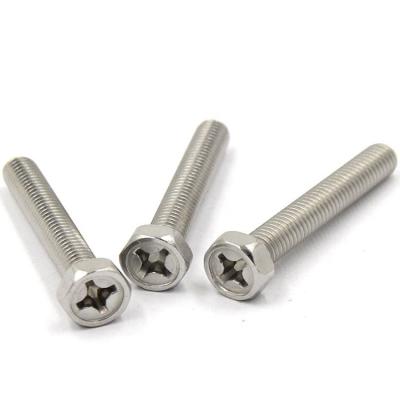 China SUS304 HEX hex bolt with cross for sale