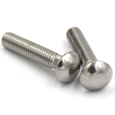 China Carriage Bolt Small Head Full Stainless Steel Tooth Stainless Steel 304 for sale