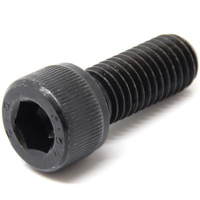 China Cap Grade 12.9 Dacromet SCM435 Black Cylindrical Inner Hex Head Screw , Cup Head Screw Model DIN912 M2 M2.5 M3 for sale