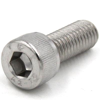 China M1.6 M2 M2.5 DIN912 Stainless Steel Hex Socket Hex Socket Screw for sale