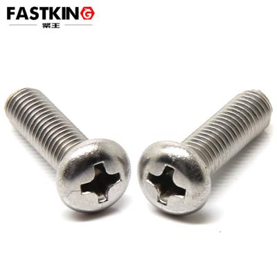 China SUS316 Pan Pan Cross Recessed Main Machine Screw for sale