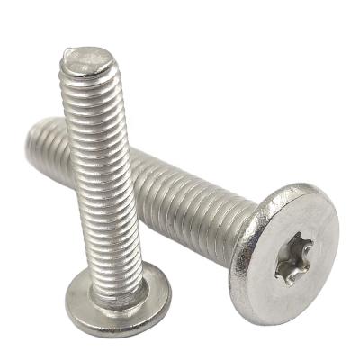 China SS304 Torx Flat Truss Head Machine Screws With Big Head for sale