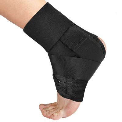 China Breathable Basketball Football Drop Shipping Sports Anti-sprain Ankle Brace Compression Sock Ankle Support Strap for sale