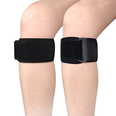 China Patella Protector Drop Shipping Knee Pain Relief Patella Stabilizer Support Strap Patella Support Adjustable Patella Knee Straps for sale