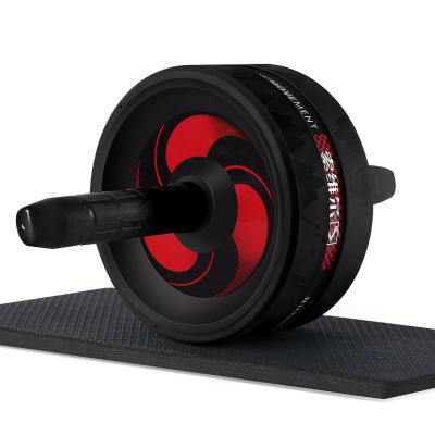 China Drop Shipping Universal Roller With Mat Exerciser Muscle Roller Wheel Abdominal Muscle Wheel For Exercise Body Building for sale